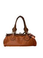Chloé Paddington Leather Satchel – Tan