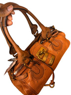 Chloé Paddington Leather Satchel – Tan