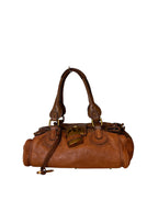 Chloé Paddington Leather Satchel – Tan