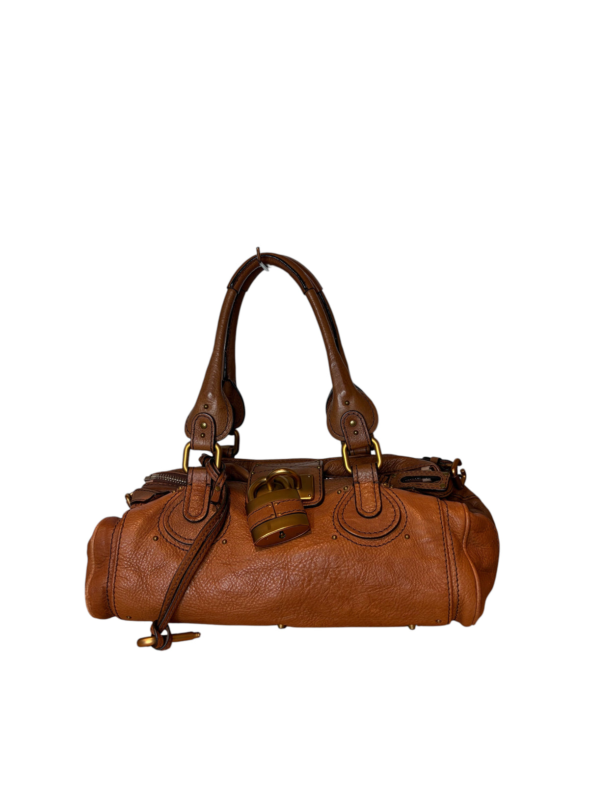Chloé Paddington Leather Satchel – Tan