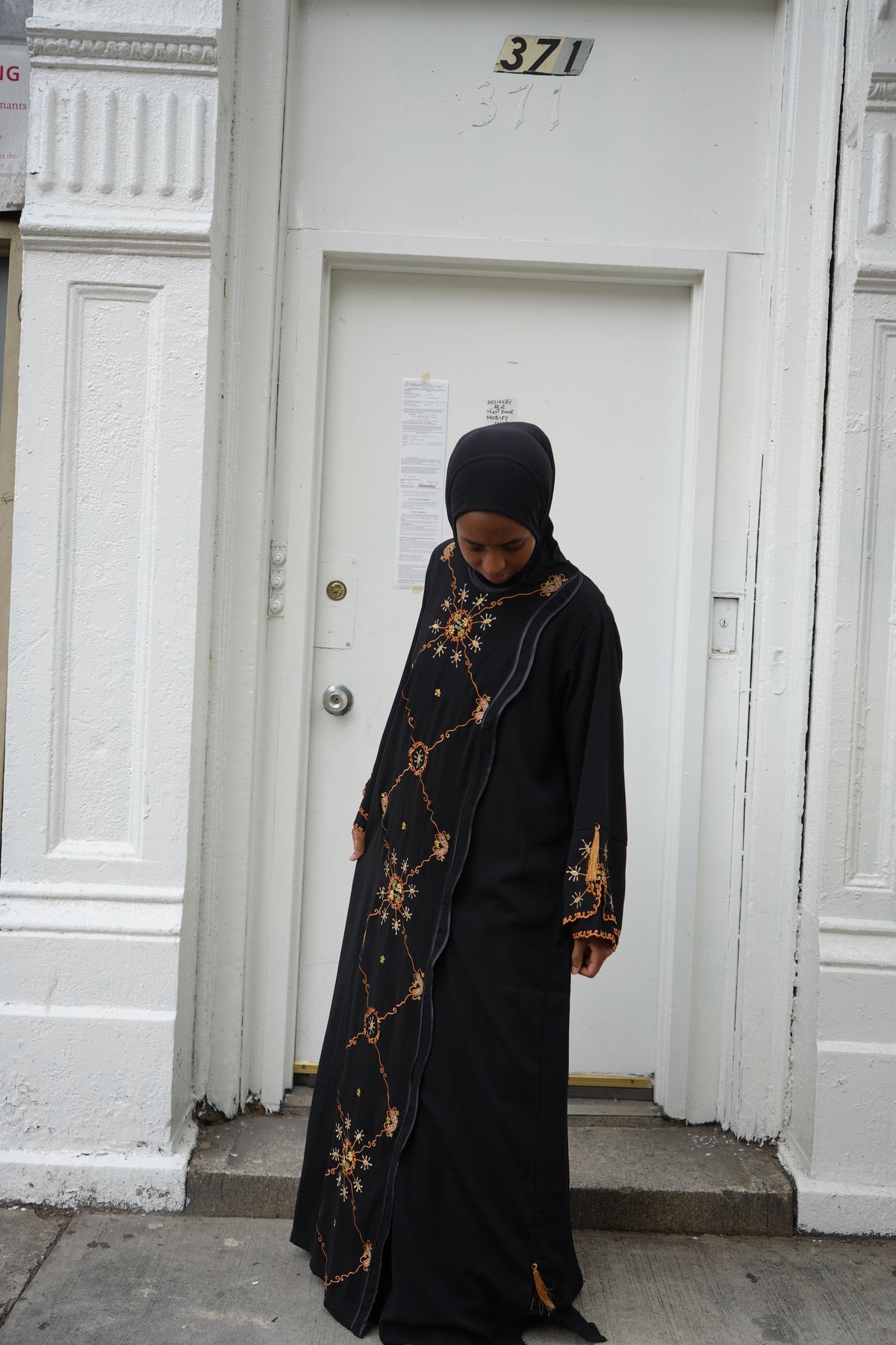 Indonesian Abaya - DD-Ikhlas Tasseled Abaya