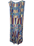 Multicolor Kente Pattern Skirt