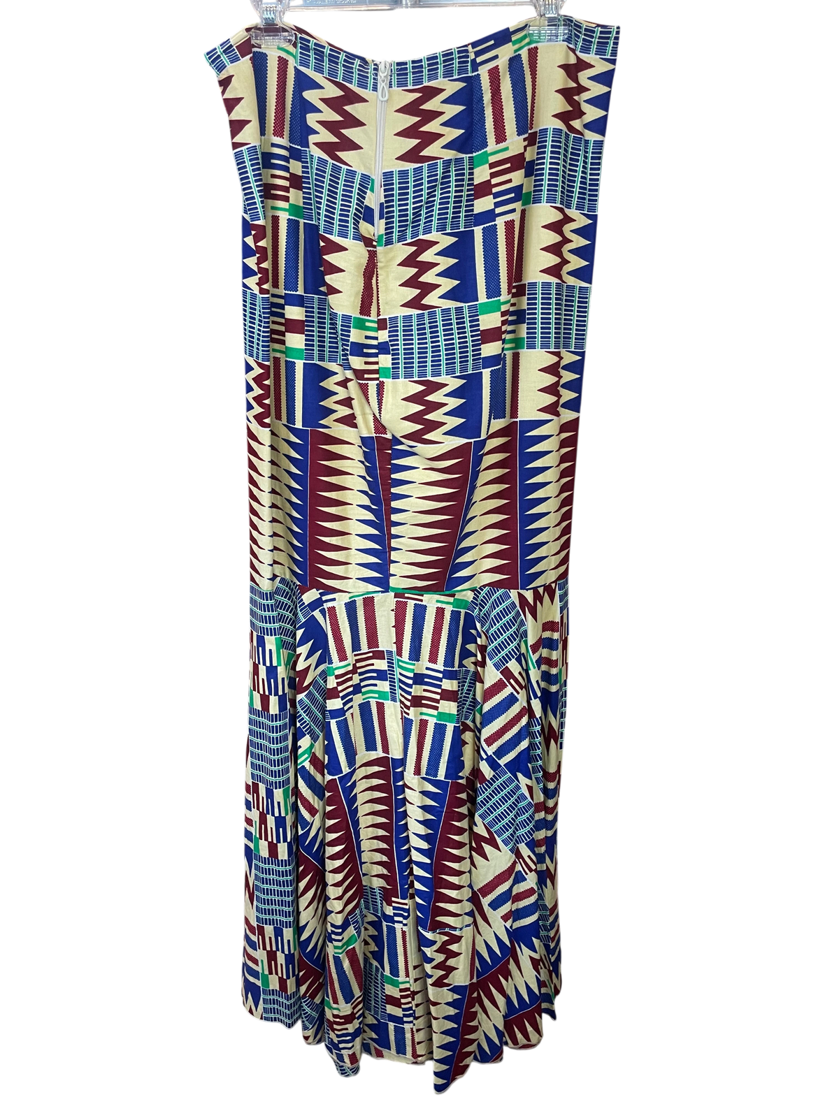 Multicolor Kente Pattern Skirt