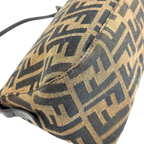 FENDI Mini Mamma Baguette Brown Zucca Canvas Hand Bag