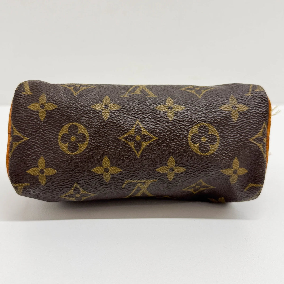 LOUIS VUITTON Mini Speedy Brown Monogram Canvas (Strap Included)