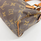 LOUIS VUITTON Mini Speedy Brown Monogram Canvas (Strap Included)