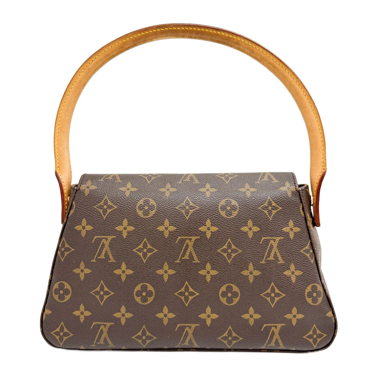 LOUIS VUITTON Brown Monogram Canvas Shoulder Bag