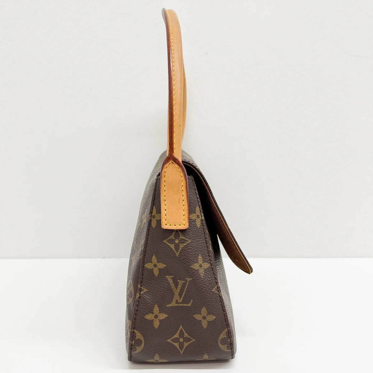 LOUIS VUITTON Brown Monogram Canvas Shoulder Bag