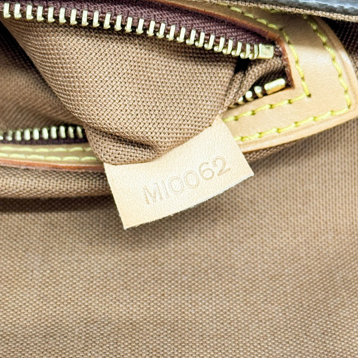 LOUIS VUITTON Brown Monogram Canvas Shoulder Bag
