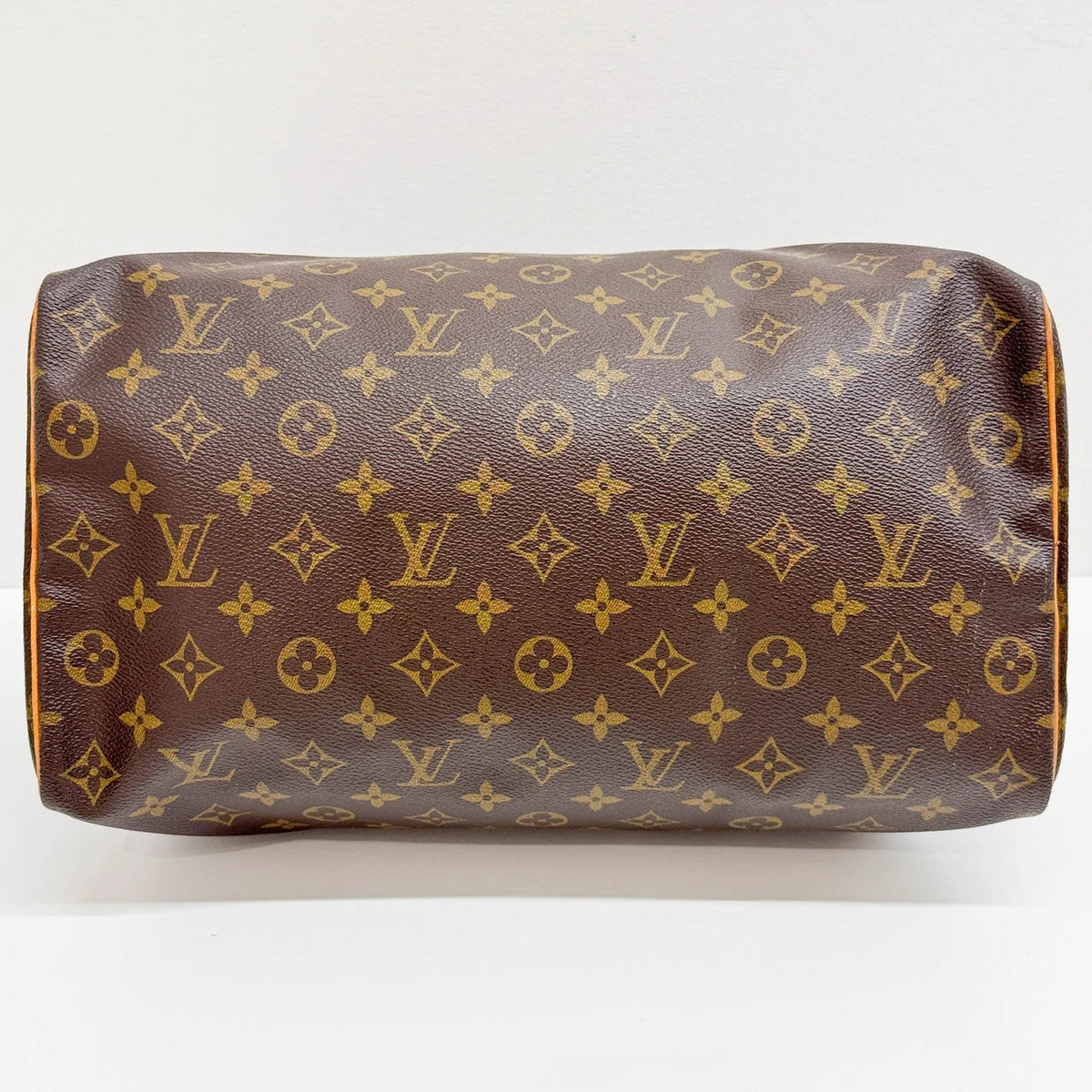 LOUIS VUITTON Speedy 35 Brown Monogram Canvas Hand Bag