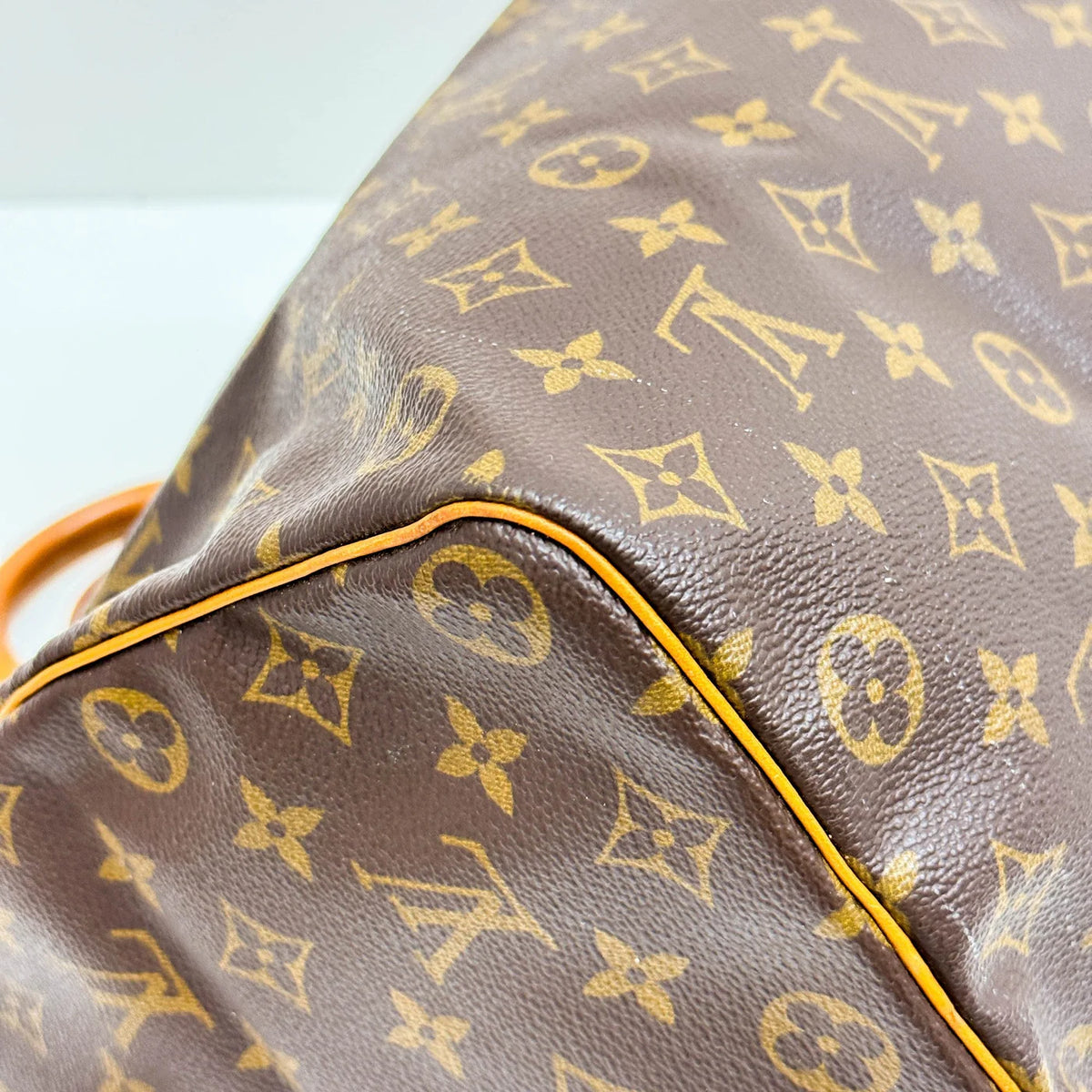 LOUIS VUITTON Speedy 35 Brown Monogram Canvas Hand Bag