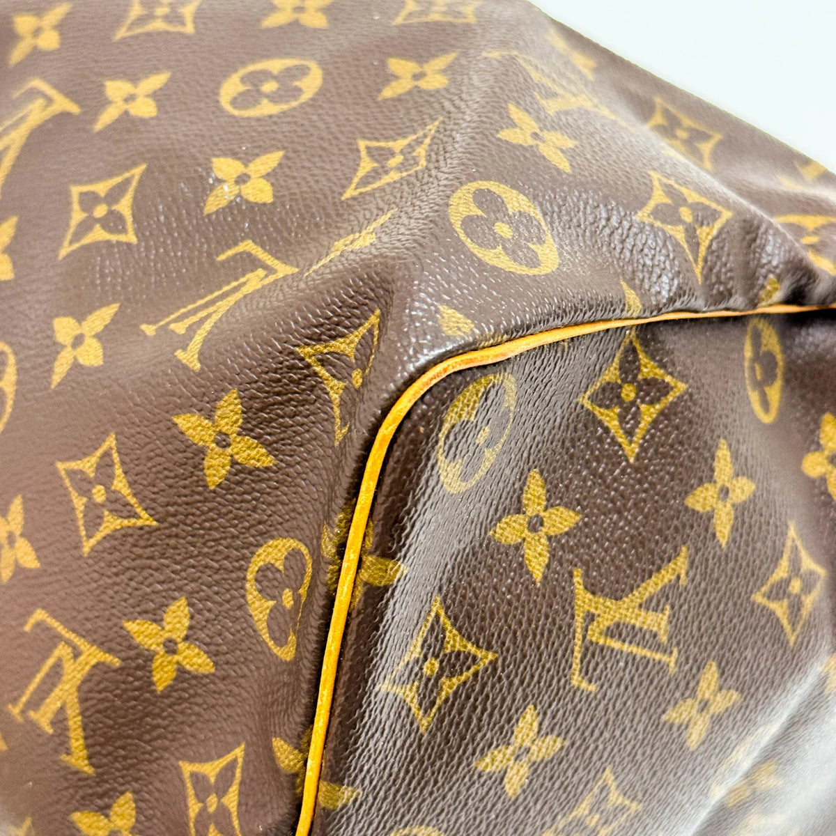 LOUIS VUITTON Speedy 35 Brown Monogram Canvas Hand Bag