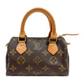LOUIS VUITTON Nano Speedy Brown Monogram Canvas (Strap Included)