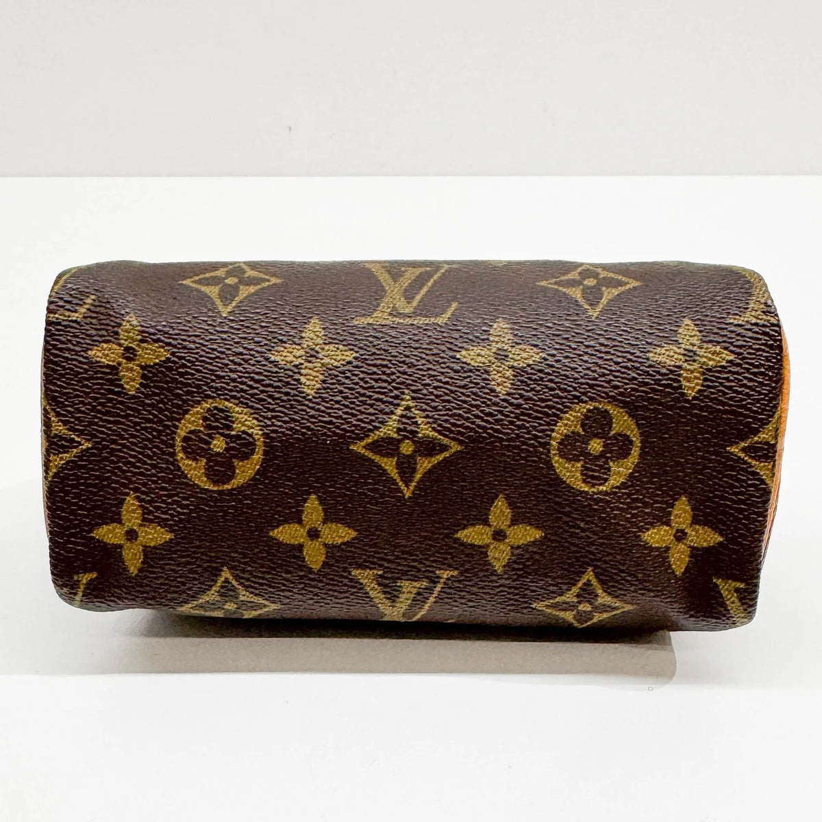 LOUIS VUITTON Nano Speedy Brown Monogram Canvas (Strap Included)