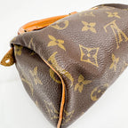 LOUIS VUITTON Nano Speedy Brown Monogram Canvas (Strap Included)