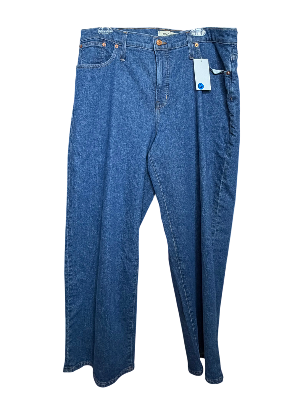 Madewell High-Rise Straight Leg Jeans