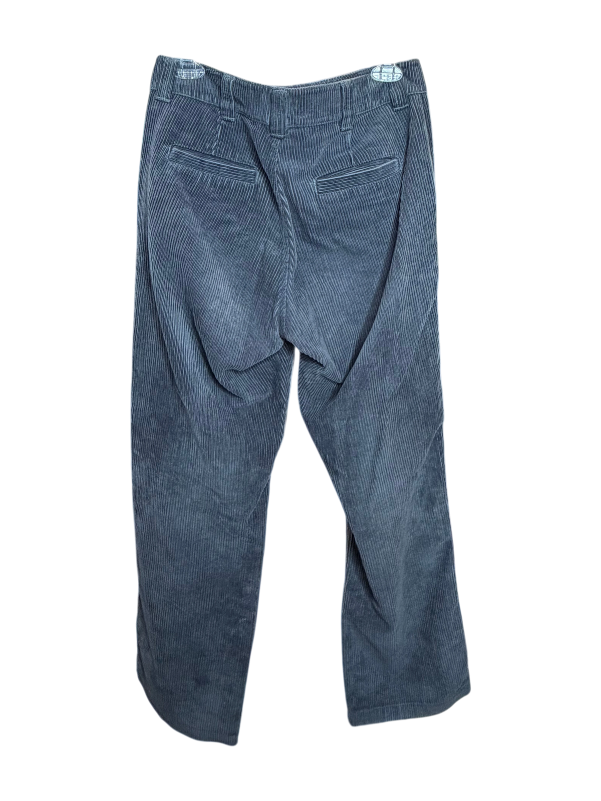 Vintage Side-Striped Grey Corduroy Pants