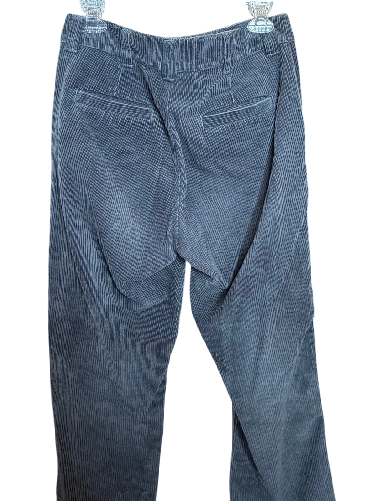 Vintage Side-Striped Grey Corduroy Pants