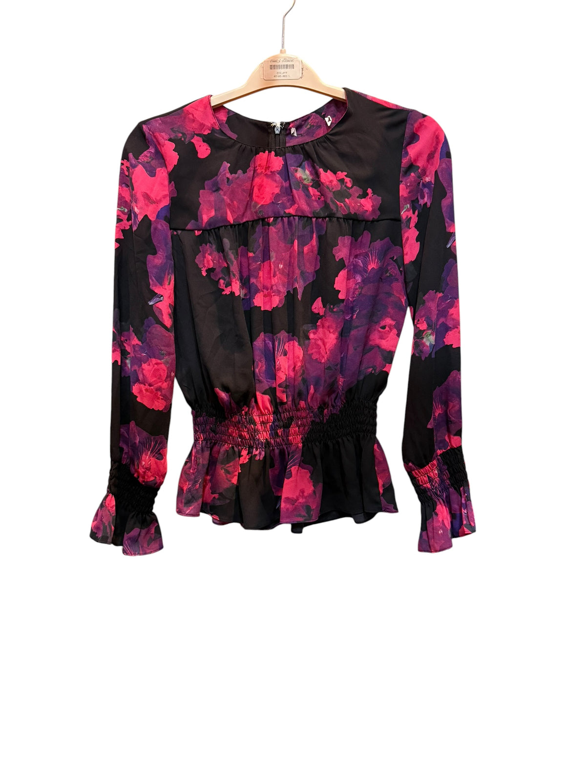 Vintage Silk Floral Top